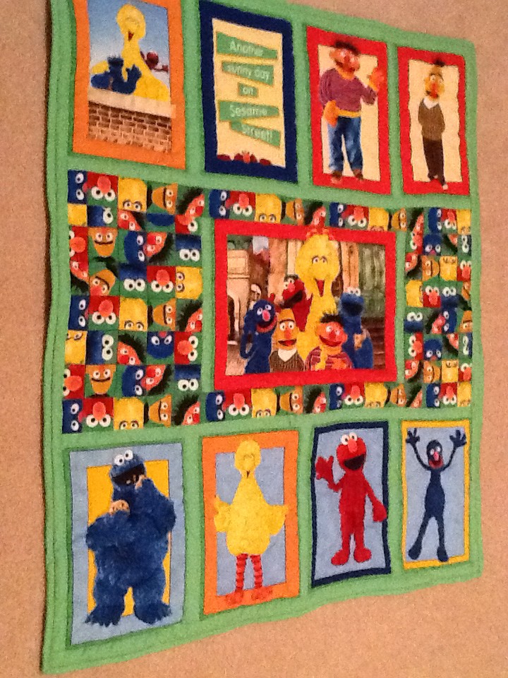 Matthew’s Elmo Quilt